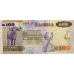 PN61b Zambia - 100 Kwacha Year 2018